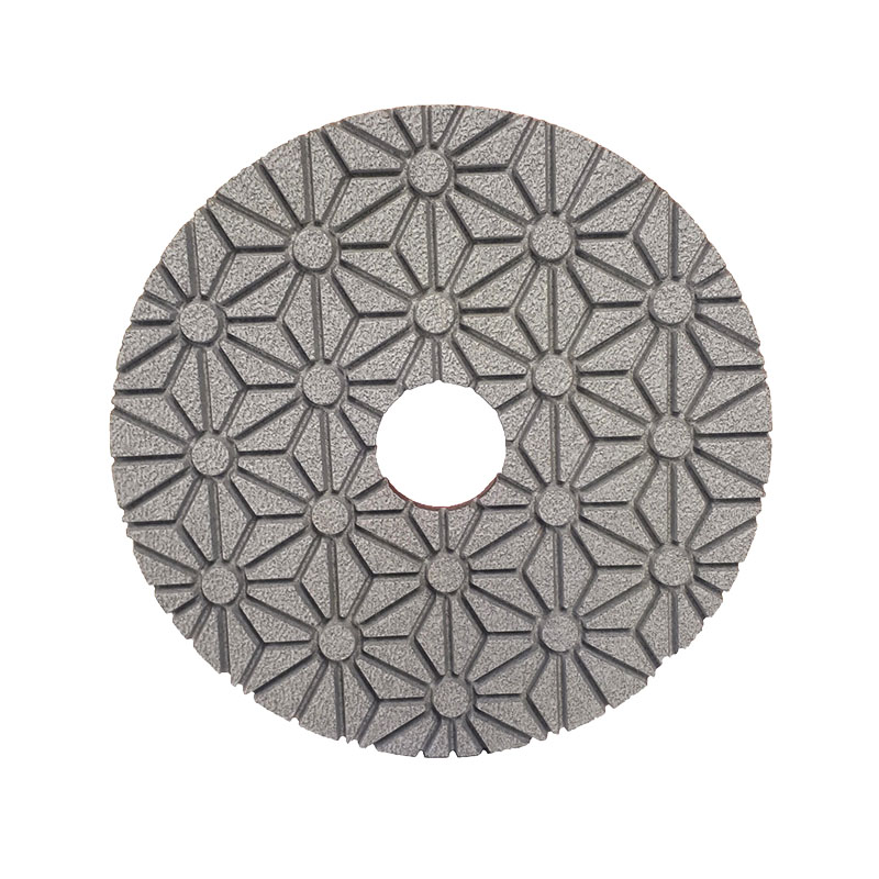 XTREME A011P15 white resin sandstone polishing pads Step 1