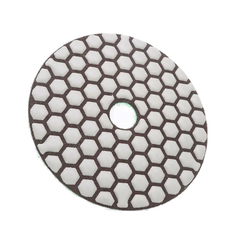 honeycomb diamond polish pads for dry use
