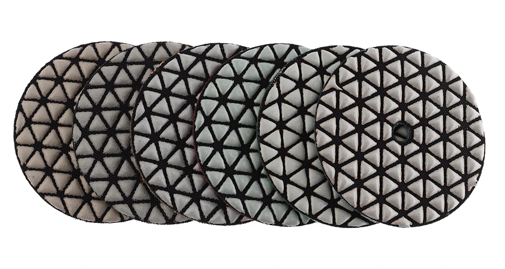 4 inch dry polishing pads for granite angle grinder use